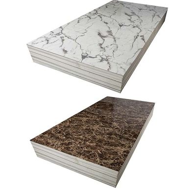 1220x2440 van de het Blad Waterdicht Alternatief Raad van pvc Imitatie Marmeren de Muurblad