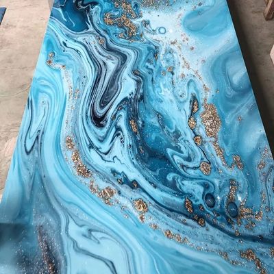 1220x2440 van de het Blad Waterdicht Alternatief Raad van pvc Imitatie Marmeren de Muurblad