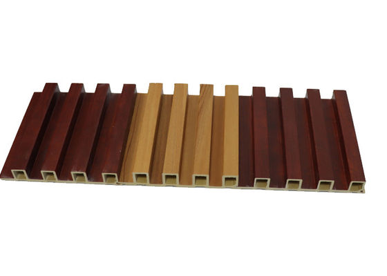 2.9m 160x24mm Binnenlands WPC Muurcomité Houten Alternatief voor Huisdecoratie