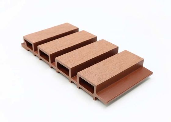Houten Plastic Samengestelde 26mm Buitenwpc-Muurcomité Openluchtwpc Muurbekleding