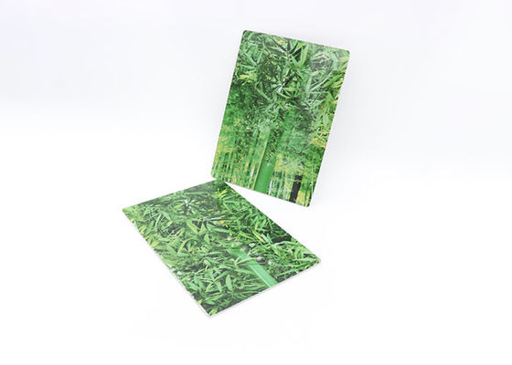 De hoge Glanzende Waterdichte Comités van de het Blad Decoratieve UVmuur van pvc Marmeren