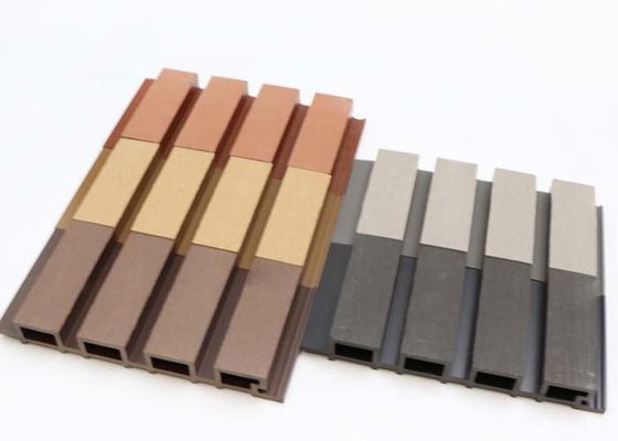160x24mm Buitenwpc Muurcomité Holle Houten Plastic Samengestelde Muurraad