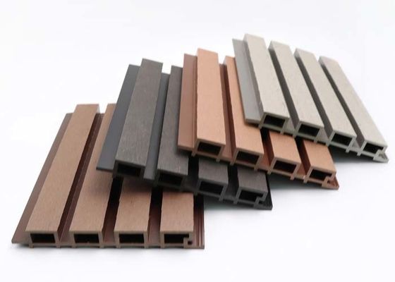 160x24mm Buitenwpc Muurcomité Holle Houten Plastic Samengestelde Muurraad