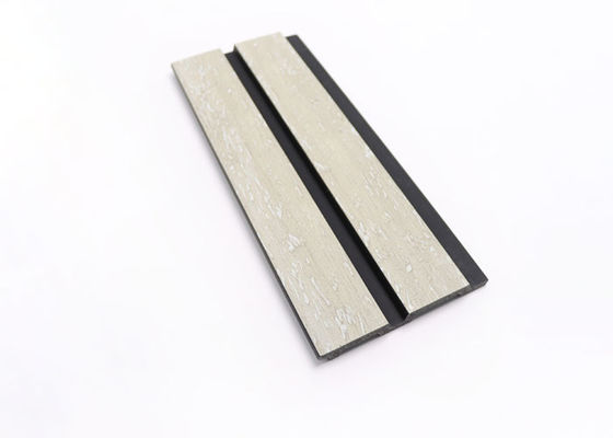 Maak 120x12mm PS het Comité van de Binnenhuisarchitectuurmuur PS Geweven Muurbekleding waterdicht