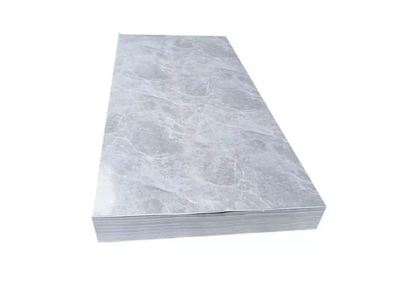 Binnenlands Blad 1220x2800mm van pvc van Muurdecotion Waterdicht UV Marmeren Plastic