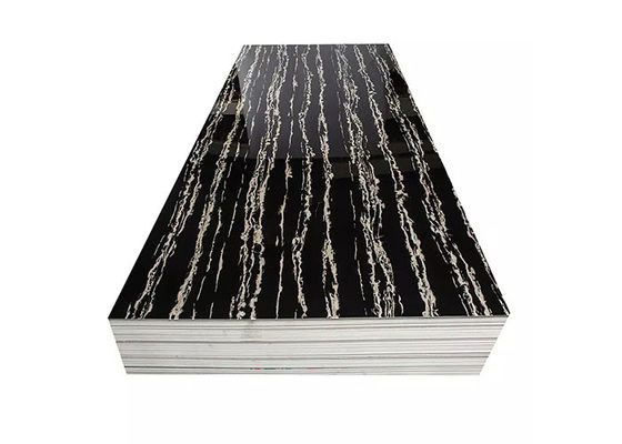 3mm 4x8 het UV Marmeren Blad van pvc voor Binnenmuurdecor