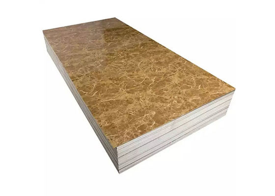 3mm 4x8 het UV Marmeren Blad van pvc voor Binnenmuurdecor