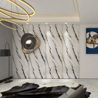 3mm 4x8 het UV Marmeren Blad van pvc voor Binnenmuurdecor