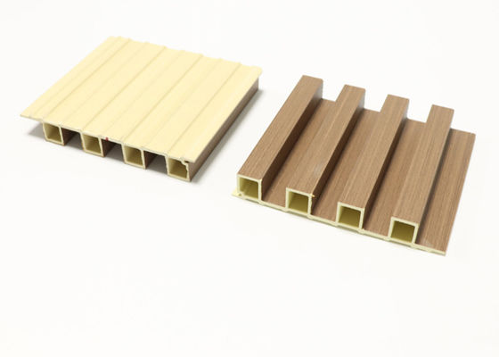 Houten van de Korrel Binnenfluit Binnenlands WPC de Muurcomité van pvc voor Decoratie