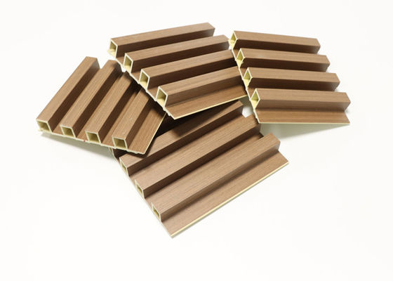 Houten van de Korrel Binnenfluit Binnenlands WPC de Muurcomité van pvc voor Decoratie
