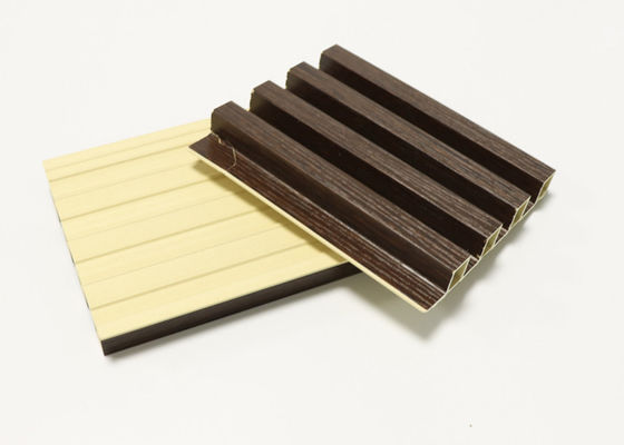 Houten van de Korrel Binnenfluit Binnenlands WPC de Muurcomité van pvc voor Decoratie
