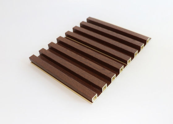Houten van de Korrel Binnenfluit Binnenlands WPC de Muurcomité van pvc voor Decoratie