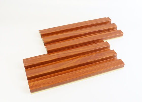 Houten van de Korrel Binnenfluit Binnenlands WPC de Muurcomité van pvc voor Decoratie