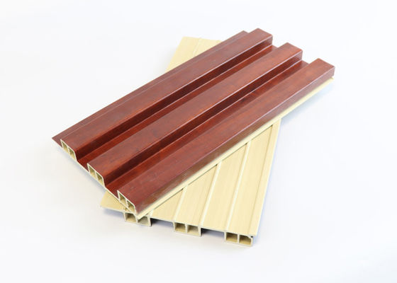 Binnencomité van de Decoratie Houten Gecanneleerd Samengesteld WPC Muur 160mm x 24mm maakt waterdicht