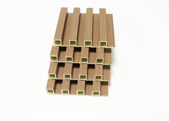 Installeer snel Vuurvaste WPC-Muurcomité Bekleding voor Binnenhuisarchitectuur 192mm x 14mm