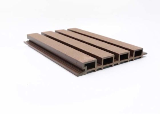 Openlucht Houten Plastic Samengestelde Buiten de Muurcomités van pvc WPC van de Muurbekleding
