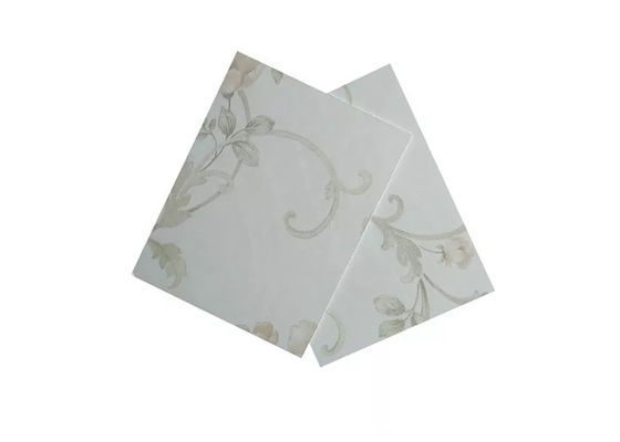 Waterdicht Marmeren het Blad Hoog Glanzend Uv Marmeren Blad van Pvc voor Binnenlandse Muren