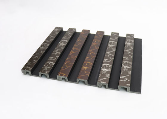 Houten kleur decoratief wandpaneel Polystyreen 3d Ps gecanneleerd wandpaneel Wallboard