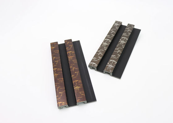 Houten kleur decoratief wandpaneel Polystyreen 3d Ps gecanneleerd wandpaneel Wallboard