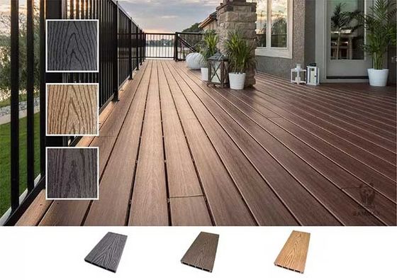 De houten Plastic Samengestelde Houten Buitenmuurcomité WPC PE van de Muurbekleding Uitdrijving van Co