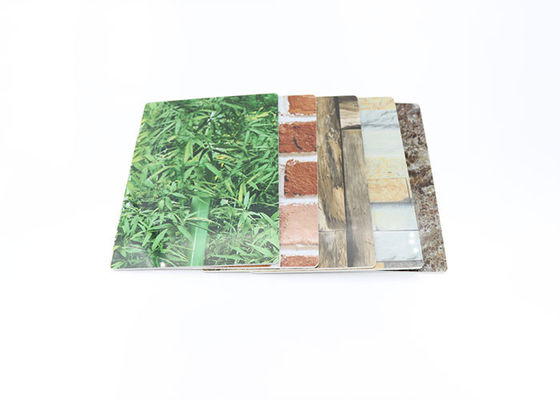 UV Marmeren Blad 1220x2800mm Binnenlandse Muur Waterdichte Decotion van pvc
