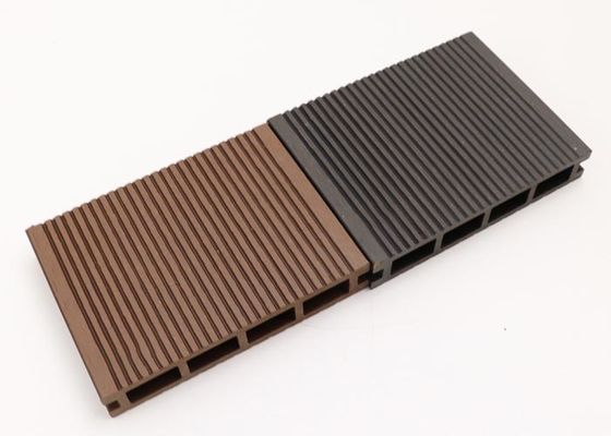 Openlucht Houten Korrelwpc Decking 3D In reliëf gemaakte Houten Plastic Samengestelde Bevloering