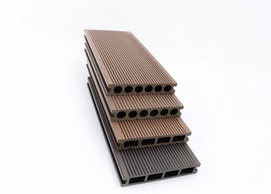 140x25mm de Uitdrijvingswpc Decking Gerecycleerde Houten Plastic Samengestelde Bevloering van Co