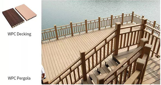 Waterdicht de Muurwpc Comité van Tuinpvc voor Openlucht Antislipdecoratie Vriendschappelijke Eco