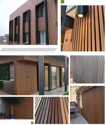 Esay om PS Comité 3D Houten Gecanneleerde PS Muurcomité Buitenkant te installeren