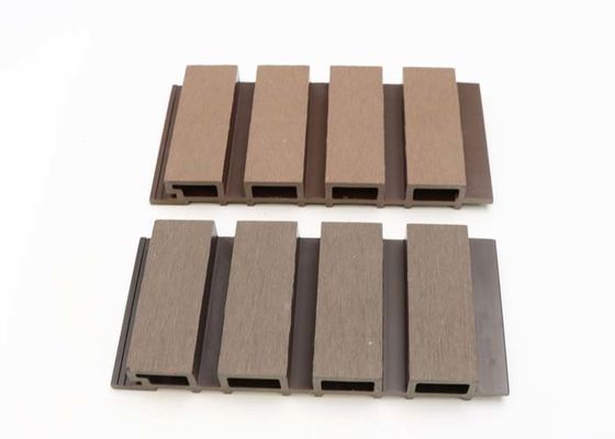 Veelvoudige Kleurenhdpe 219x26mm WPC-Buiten de Decoratiemateriaal van de Muurbekleding