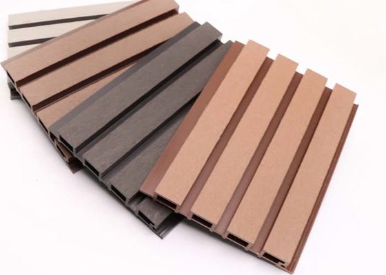 Veelvoudige Kleurenhdpe 219x26mm WPC-Buiten de Decoratiemateriaal van de Muurbekleding