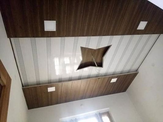 Hoog polijst het Comité van Plafondpvc de BadkamersBouwmateriaal van het Muur Binnenlands Decoratief Huis
