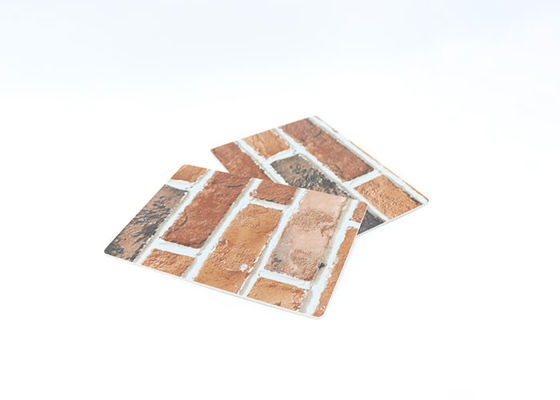 1220x2800mm van de Tegel Doorzichtige Pvc van pvc het Marmeren Samengestelde Uvblad
