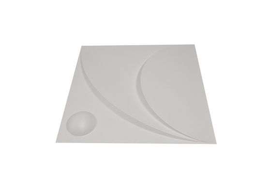 Pvc-Decoratief 3D Binnenlands de Muurcomité van het Hars Waterdicht Huis voor Muren