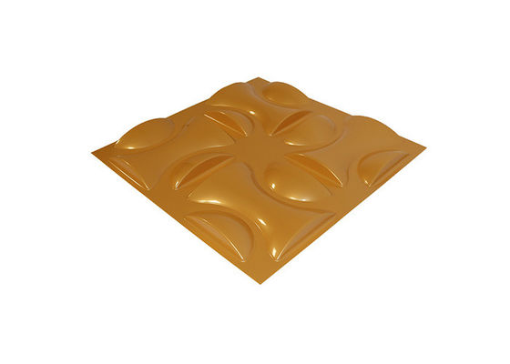 Pvc-Decoratief 3D Binnenlands de Muurcomité van het Hars Waterdicht Huis voor Muren