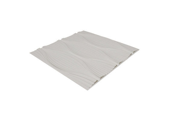 Dikte 1mm de Decoratieve 3d Muurcomités Vorm van pvc Flexilble Squre