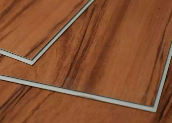 180x1220x4mm klikt de Houten Korrel SPC die Waterdichte Plastic pvc-Bevloering vloeren