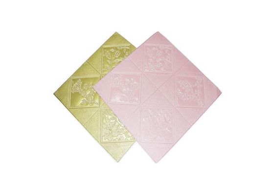 Zelfklevend 3D van de het Schuimmuur van de Schuimbaksteen Decoratief de Stickerbroodje voor Woonkamerdecor