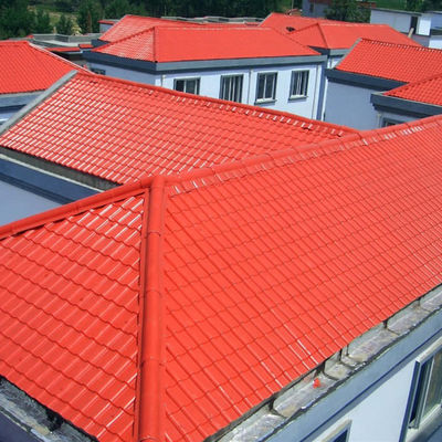 De Asa Synthetic Resin Roof Tiles Golfpvc-Bladen van het de Tegelsupvc Plastic Dakwerk van het Dakspaandak