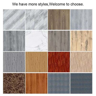 Waterdichte SPC die Binnenunlin vloeren klikt de Plastic 4mm Vinylplank van pvc