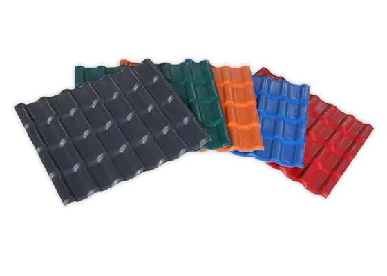Lichtgewichtpvc-Daktegel 0.8mm - 3.2mm Plastic Dakwerk Materieel Asa Pvc Roof Tile