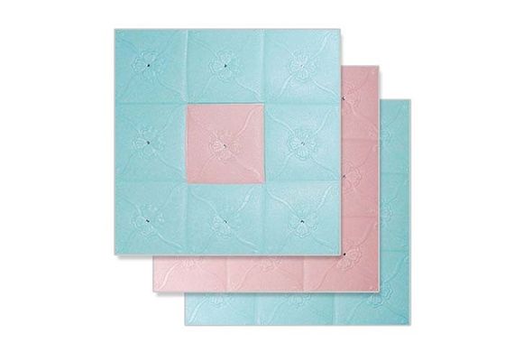 PE de het Huisstickers van de Schuimmuur maken 3D Baksteenbehang voor Decoratie waterdicht