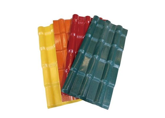 Gemakkelijke het Dak de Tegel van plastic Harspvc installeert Daktegels voor het Decor van het Fabrieksdak