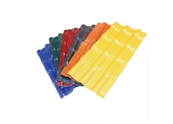 Gemakkelijke het Dak de Tegel van plastic Harspvc installeert Daktegels voor het Decor van het Fabrieksdak