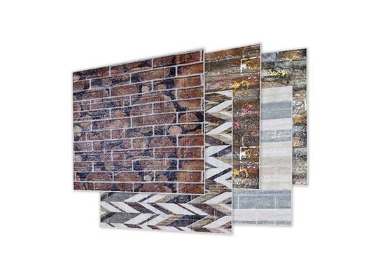 Het vochtbestendige Zelfklevende 3D Huis Decoratieve DIY van het Schuimbehang