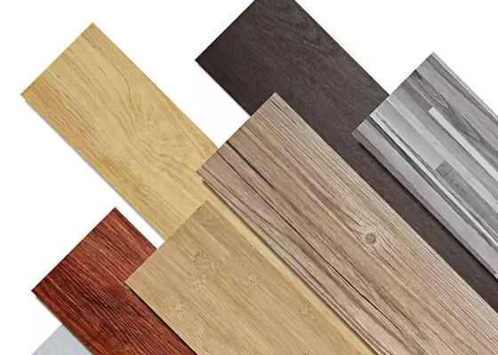 Houten SPC die van de Textuur Vinylplank 1220x180mm Kunstmatige Steen Plastic Kern vloeren klikt