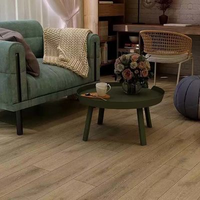 Houten SPC die van de Textuur Vinylplank 1220x180mm Kunstmatige Steen Plastic Kern vloeren klikt