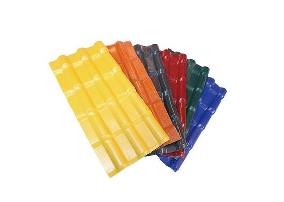 ASA APVC UPVC Bladen van het het Dak de Tegel Golf Plastic Dakwerk van pvc