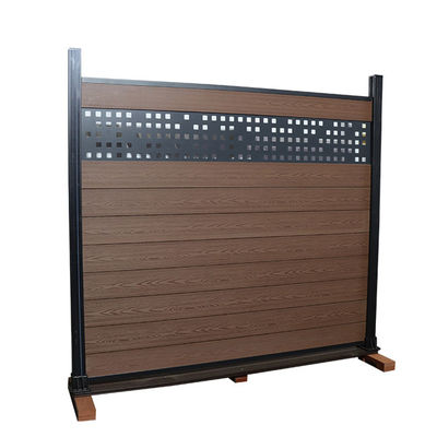 Plastic UV Bestand van Panels Sustainable van de Hout Samengestelde WPC Omheining