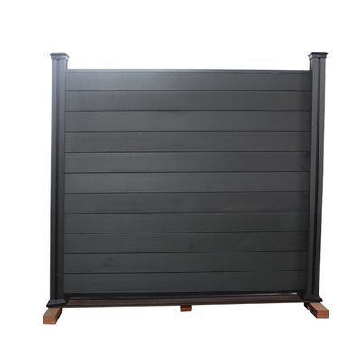 Houten Plastic Samengestelde Wpc-Omheining Panels Waterproof Outdoor 180 * 25mm